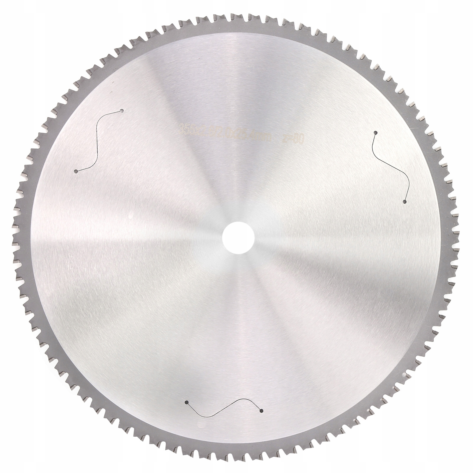 Hss Kotoučová Pila Na Řezání Kovu 355 x 25,4 mm 80 T Hluboké Řezání