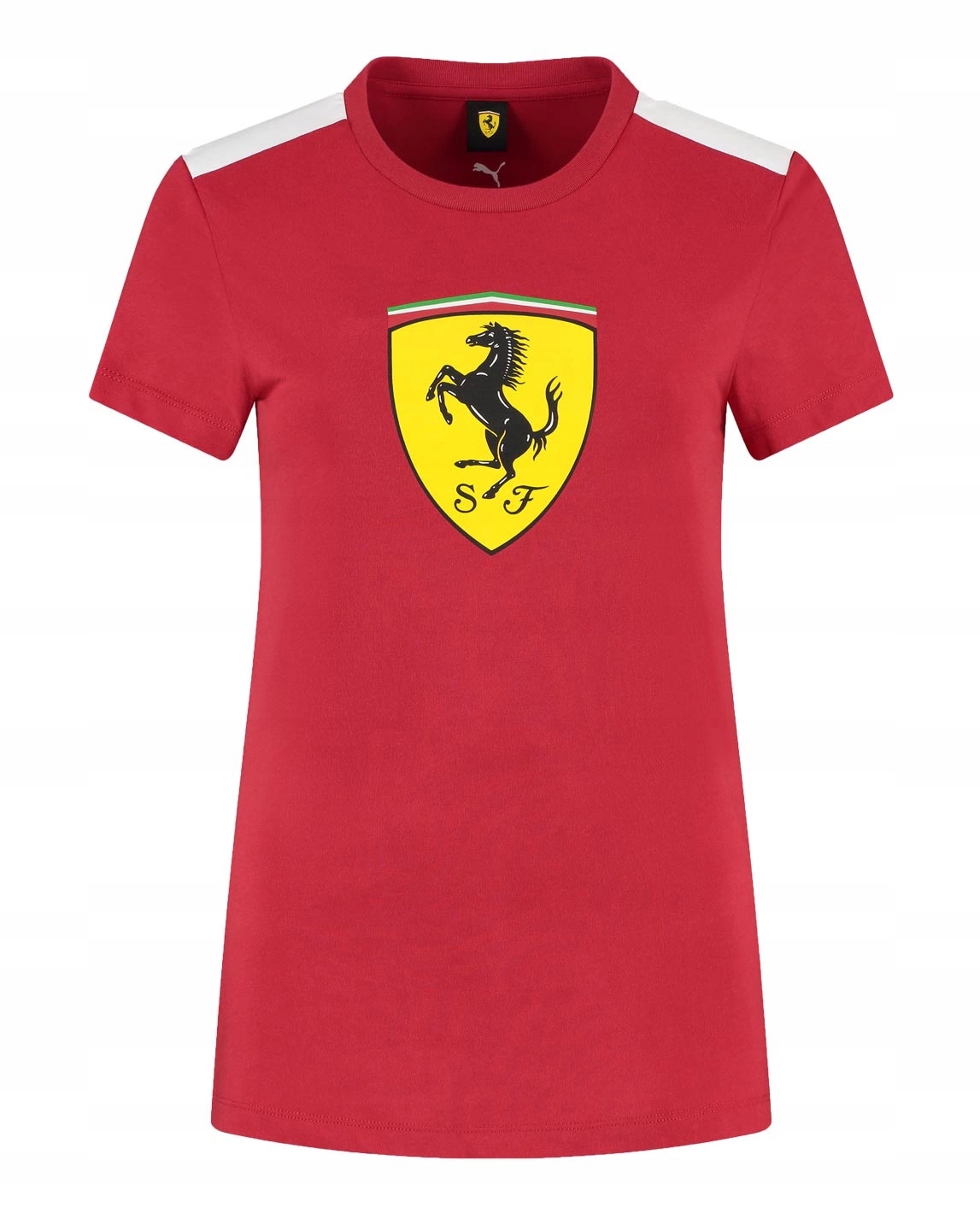 Tričko Scuderia Ferrari F1 Large Shield Dark Cherry r.XXS