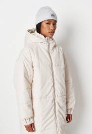 

Kurtka puchowa ecru Missguided r. 34 zimowa