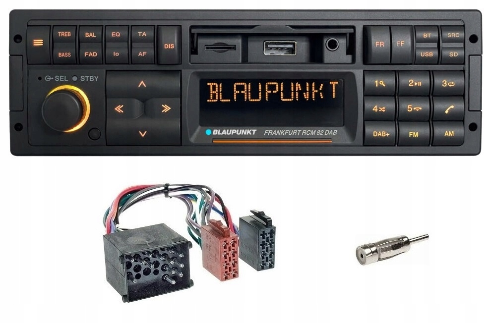 Blaupunkt Frankfurt Rcm 82 Bluetooth autorádio Dab+ Bmw E30 E32 E34