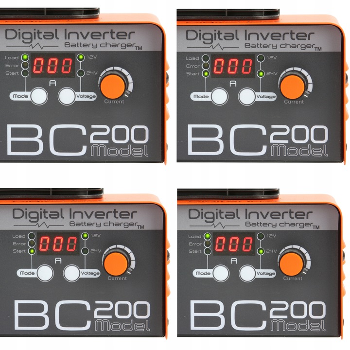 PROSTOWNIK INWERTOROWY 12V 24V Z ROZRUCHEM DO AKUMULATORÓW 200A BJC Kod producenta M82496 N-M