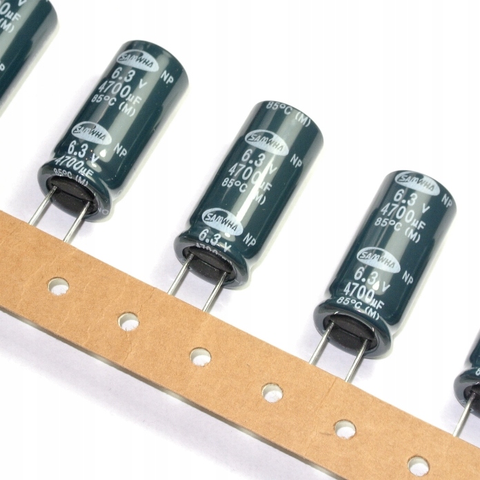

4700uF 6.3V 85' Samwha Hf 16x35.5mm [1szt] #N24L