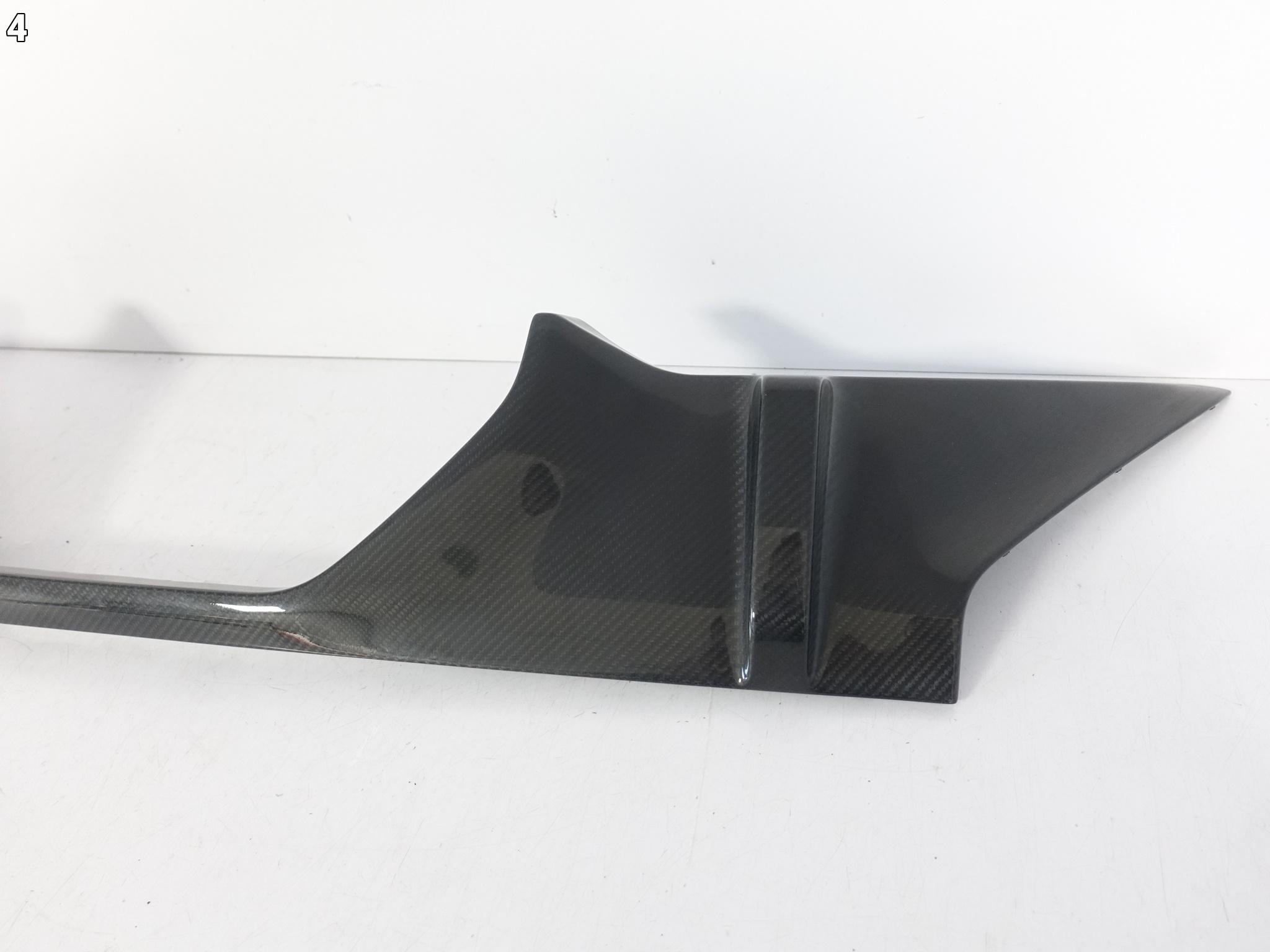 BMW M2 G87 M PERFORMANCE 22- CARBON SPOILER Diffuseur W Pare choc Arrière