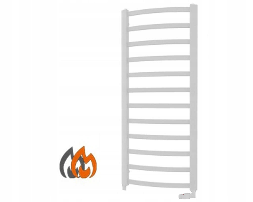 Bílý radiátor 690 W, bílý, 1500 x 575 mm