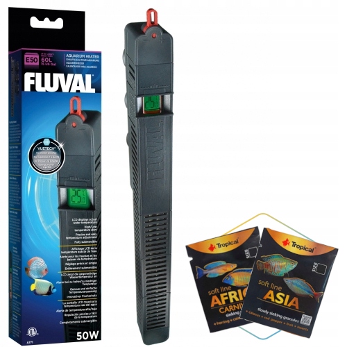 Levně Fluval E50 Topné Těleso S Termostatem 50W Bonus