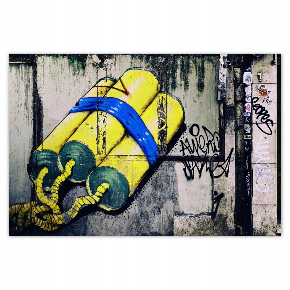 

Plakat 93x62 Graffiti Sztuka uliczna