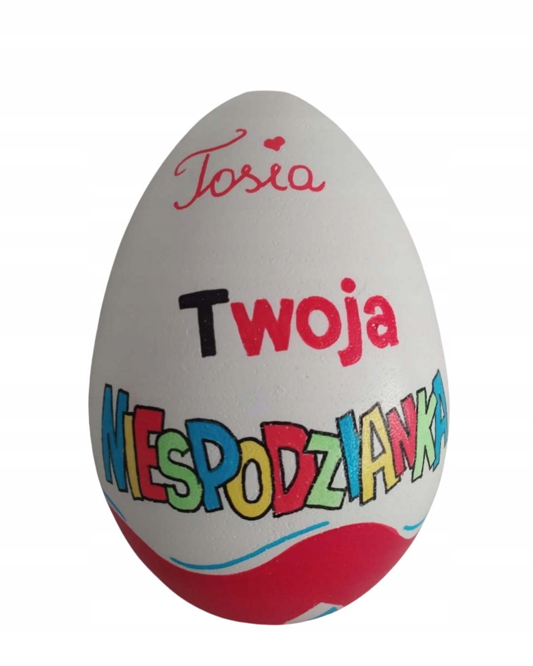 Levně Kinder vajíčko Překvapení XXL prázdné Mikuláše