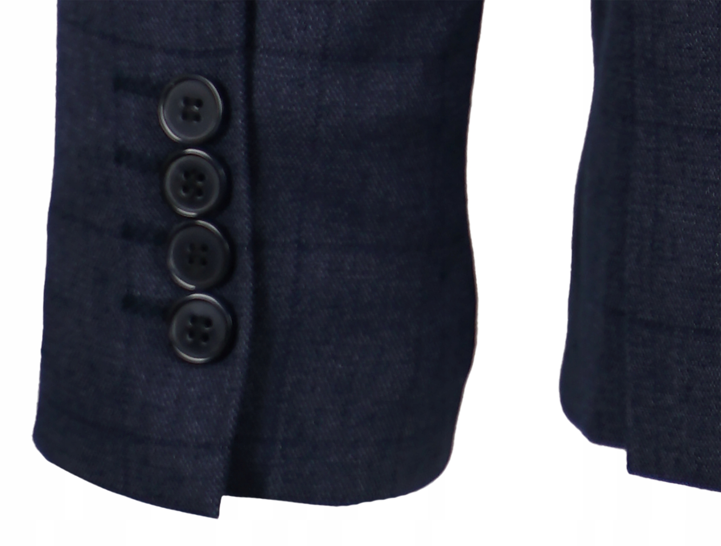 MARYNARKA MĘSKA GRANATOWA W KRATĘ WIZYTOWA ELEGANCKA SLIM CASUAL TURECKA 56 Rozmiar 56