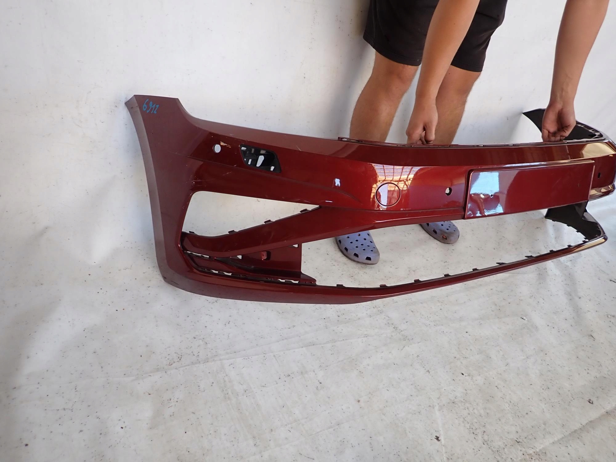VW GOLF SPORTSVAN LIFT 18-20 bumper front front washer 4XPDC
