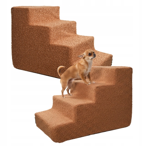 Rampa Schodky pro psa kočku 4 stupně Protiskluzová Plošina 40 cm Schody