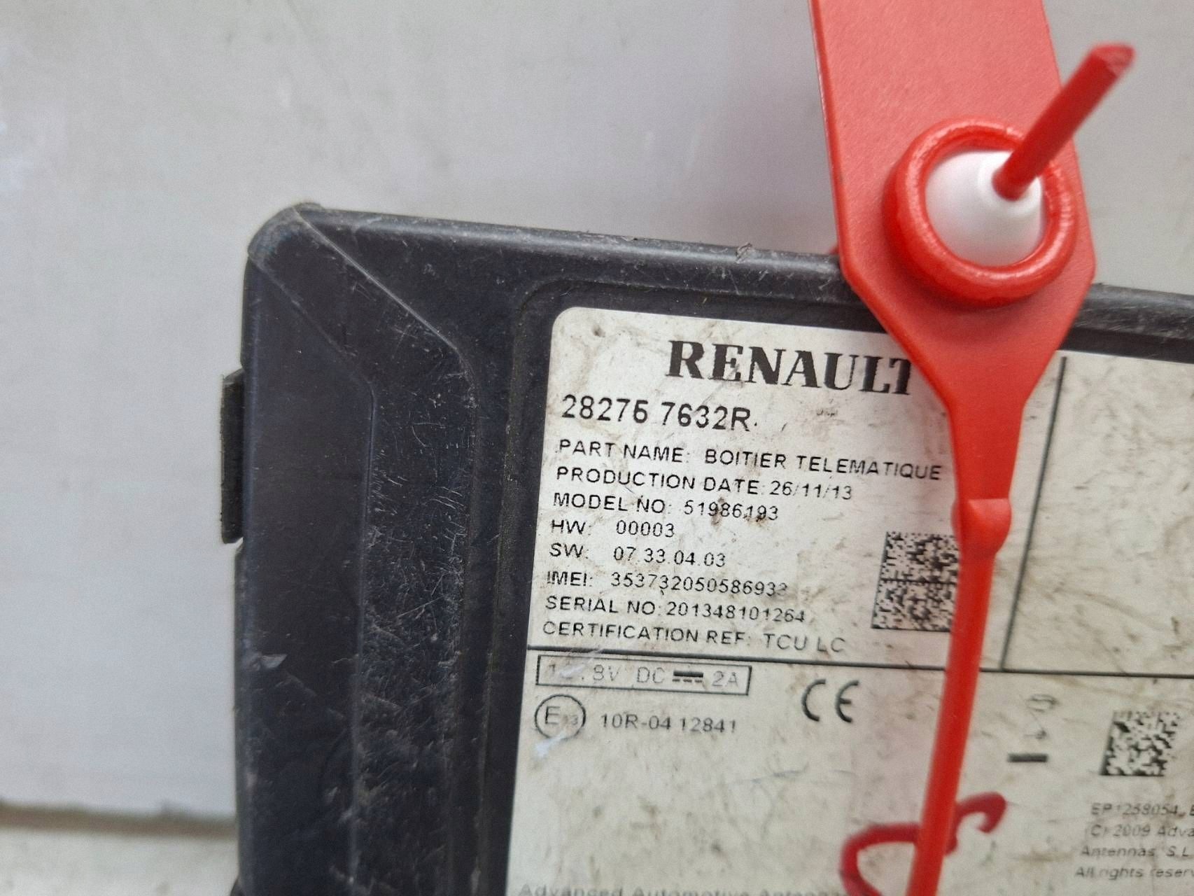modul Bedienteil der Navigation GPS 282757632R RENAULT