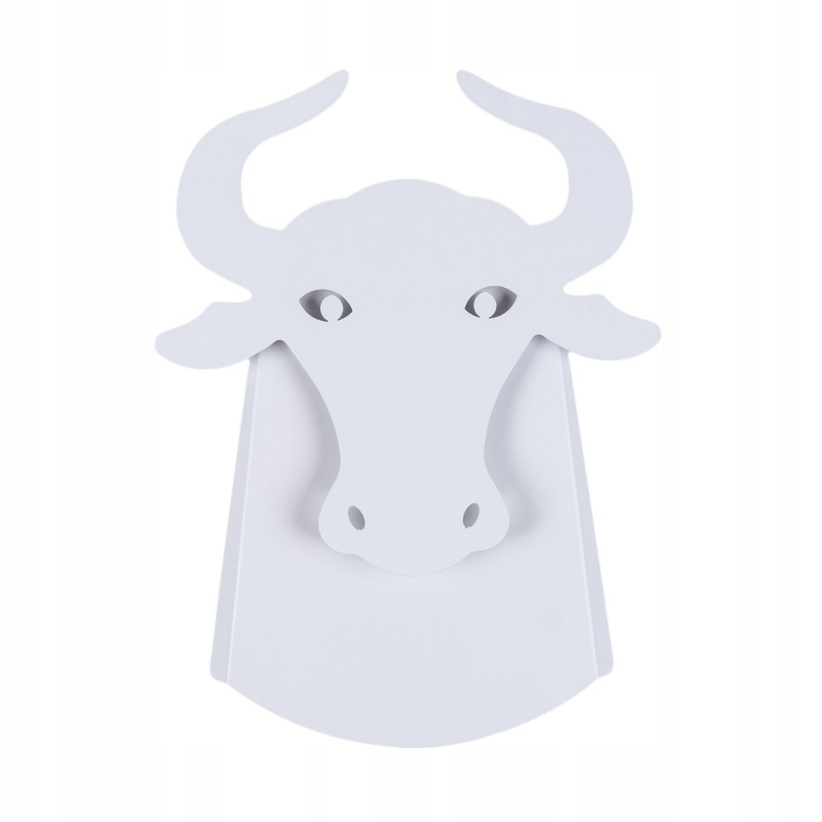 Led nástěnná lampa Býk Abigali Bull Bílá