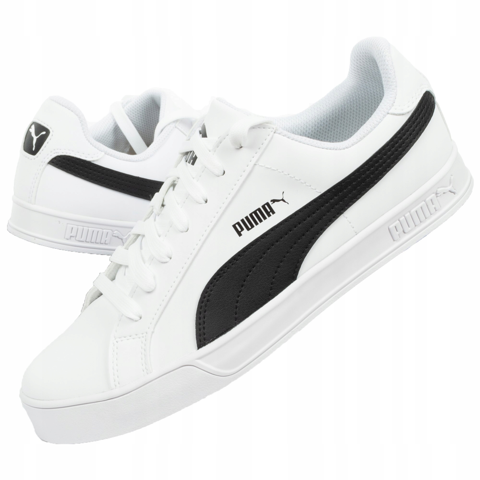 Pánské sportovní tenisky Puma Smash Vulc vel.40,5 pohodlné bílé