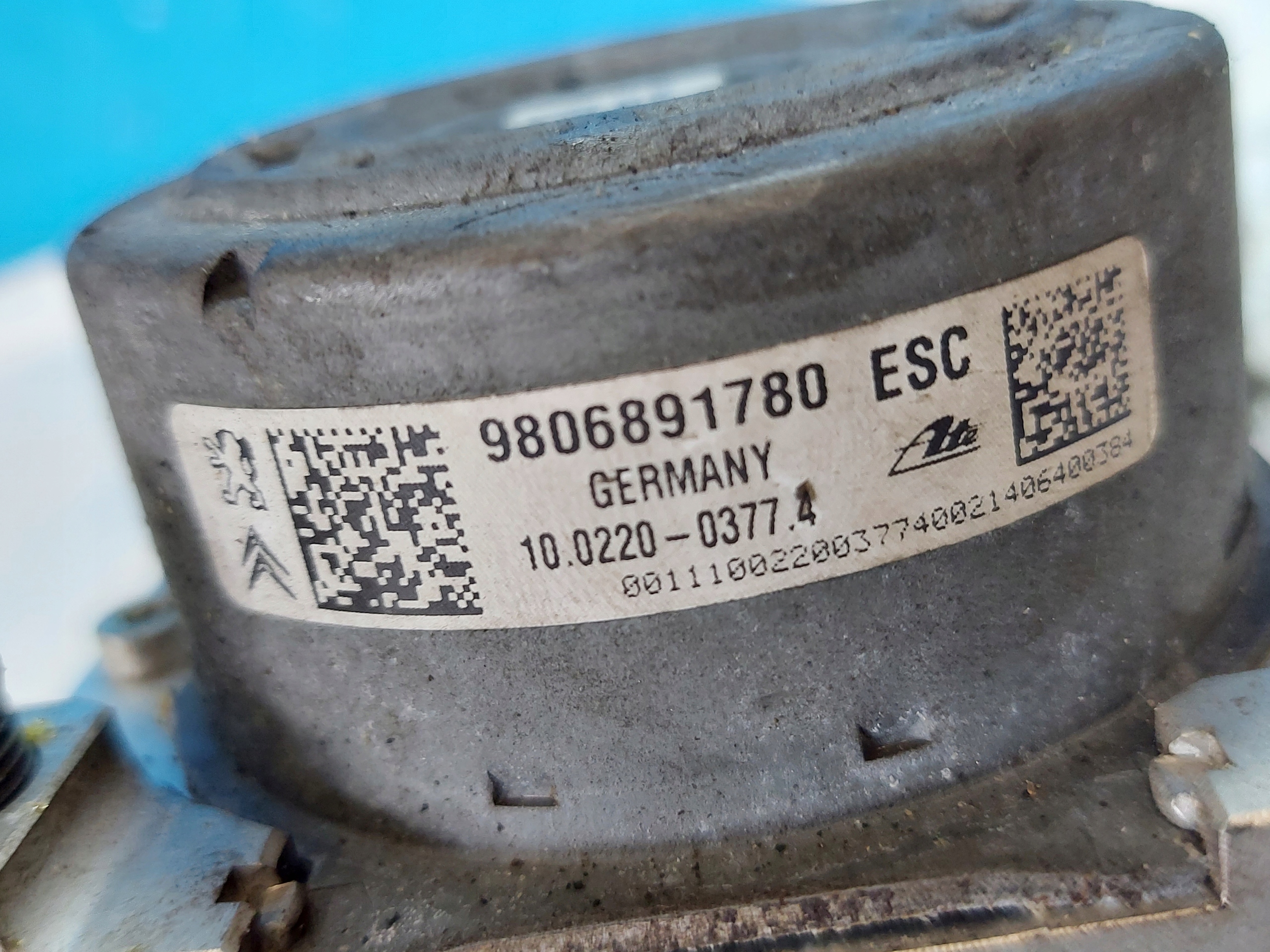 pompa ABS PEUGEOT 208 2014R 9806891780