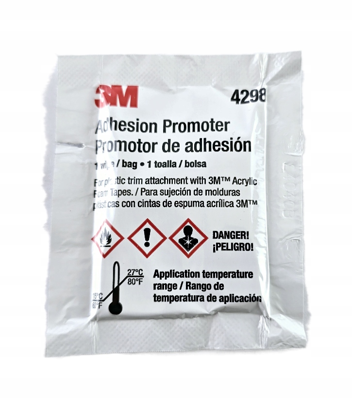 3M 4298UV Primer Lakier Podkładowy Aplikator Gąbkowy Saszetka