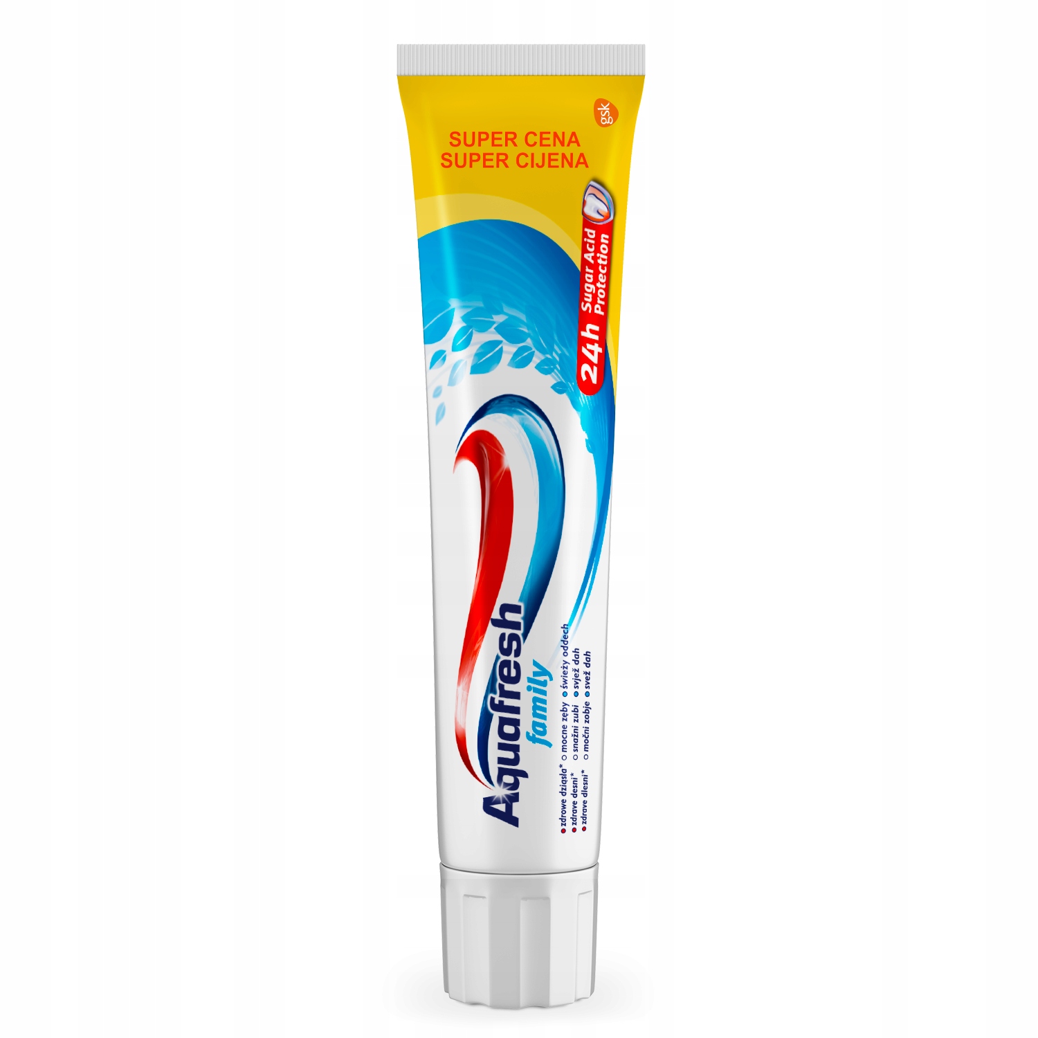 AQUAFRES Pasta do zębów 100 ml Świeży oddech 12297736426 - Allegro.pl