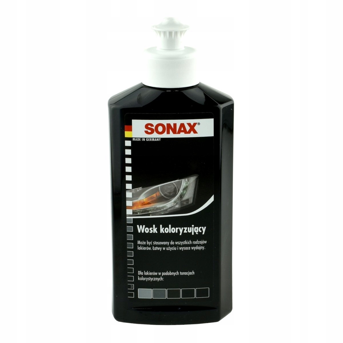 SONAX Wosk koloryzujący NanoPro czarny 250ml