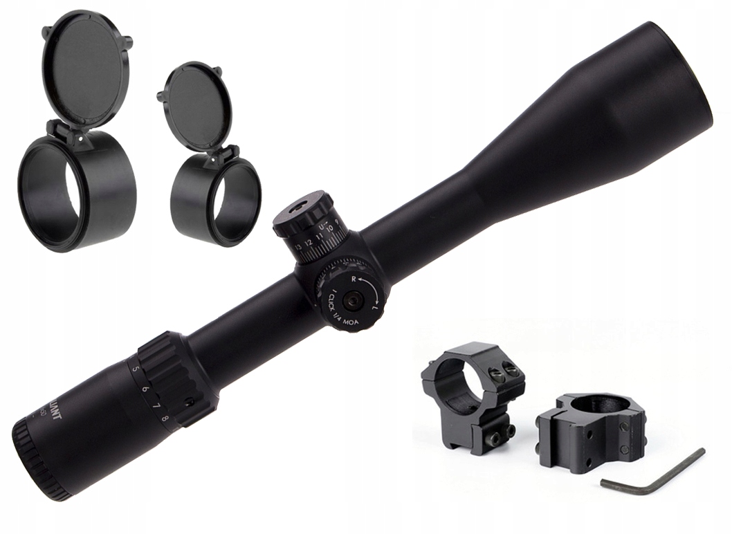 Luneta celownicza Valiant Lynx 6-24X50 Ir Sf Mildot 30mm