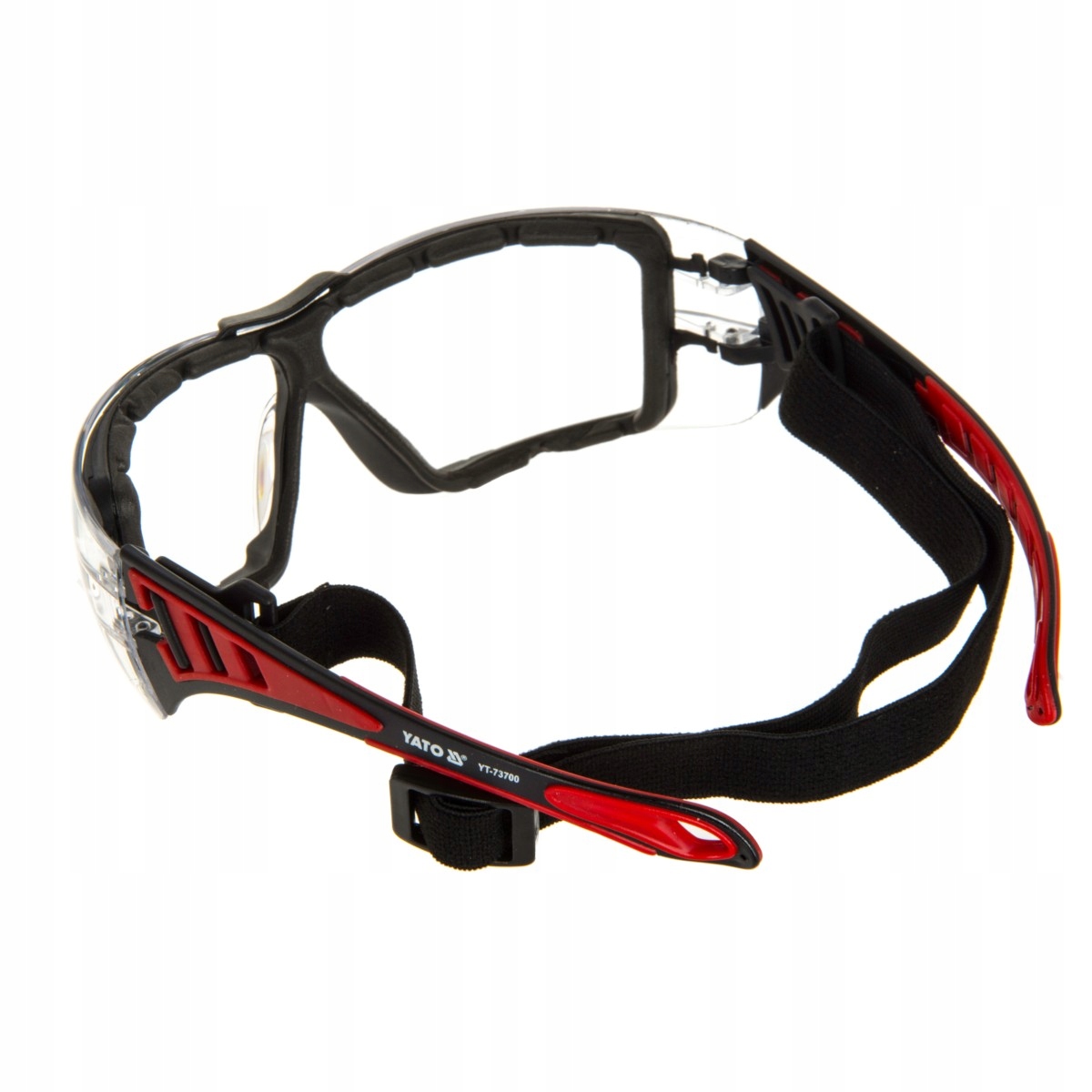 OKULARY OCHRONNE BEZBARWNE Z PASKIEM KLASA II Marka Yato