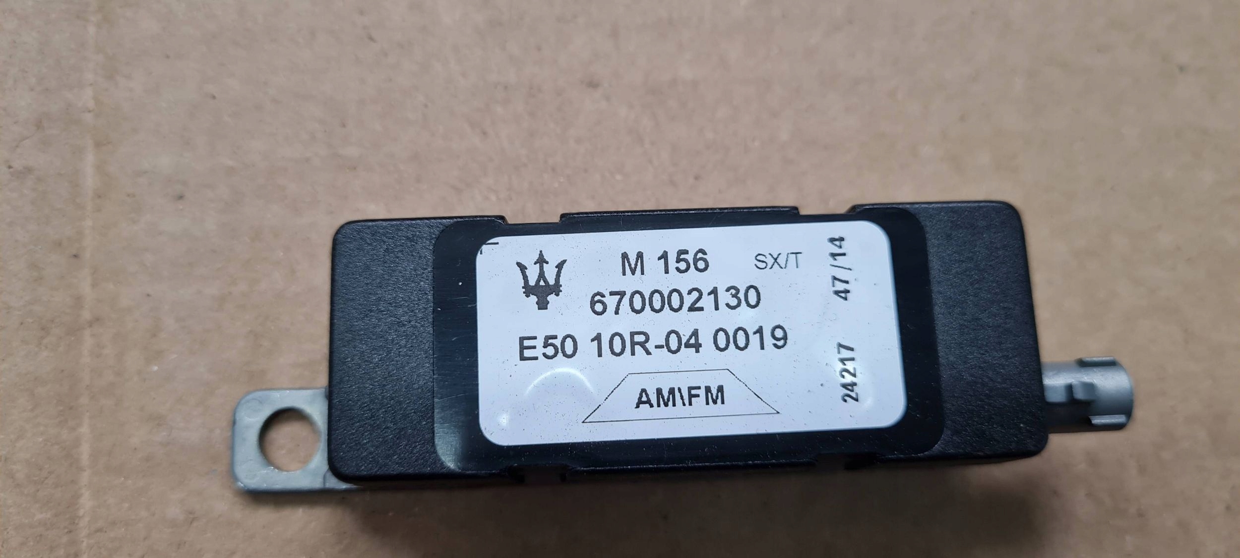 Maserati Quattroporte VI amplifier ANTENY 670002130