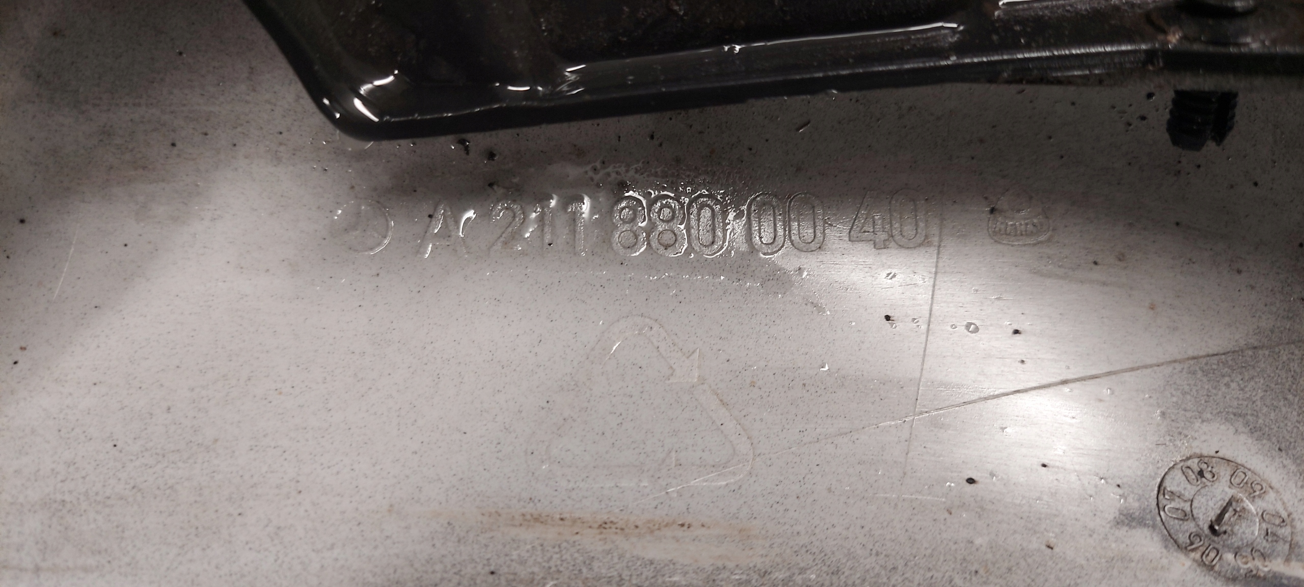 bumper front complete MERCEDES E-KLASA W211 LAK: 197 2118800040