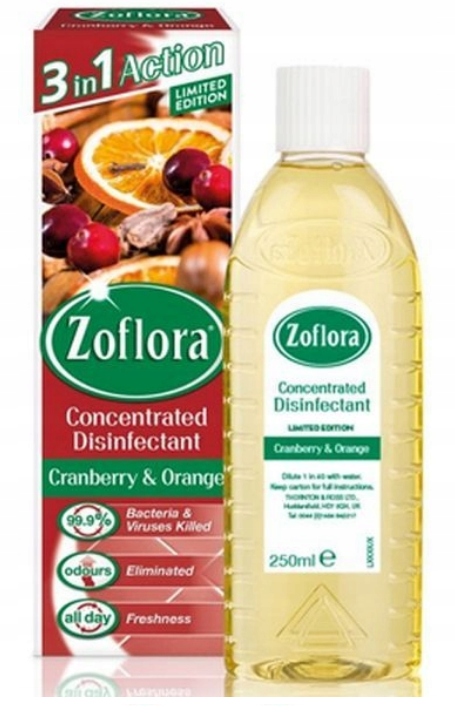 

Płyn Zoflora 0,25l Cranbery Orange 0,25l Uk