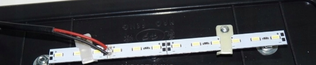 LISTWA LED 12 V DO KOGUT LAMPA TAXI SZTYWNA KABEL Informacje dodatkowe żarówki w zestawie