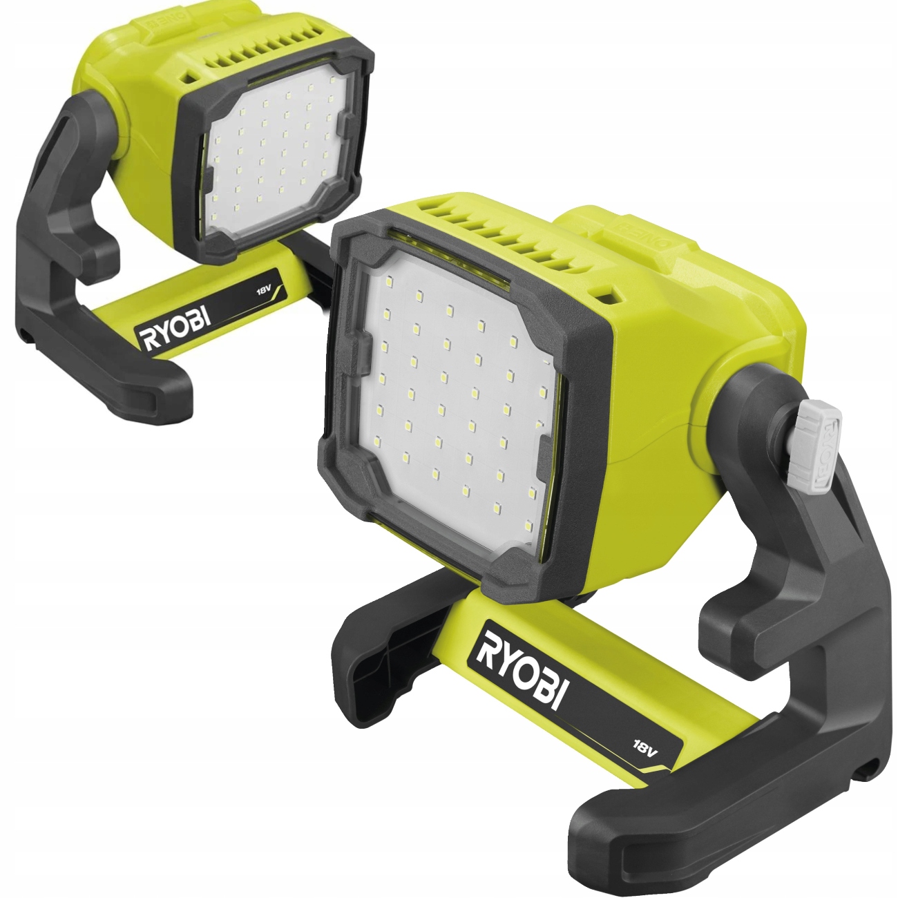 Ryobi Pracovná lampa s hlavicou 360° 1800lm 18V One+ RLFD18-0