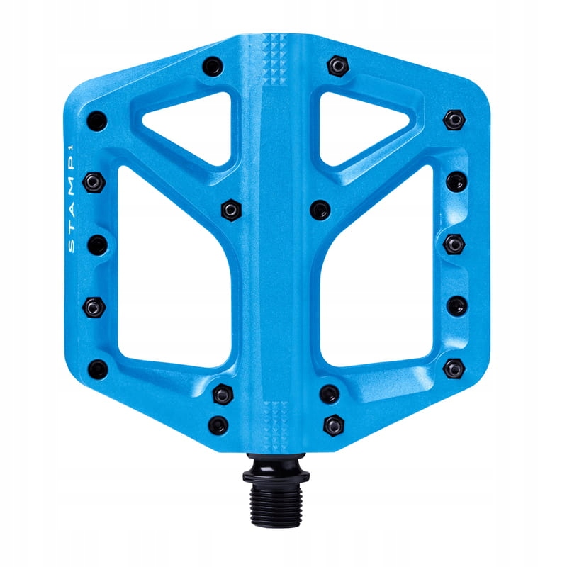 Pedały Crank Brothers Pedal Stamp 1 niebieskie L