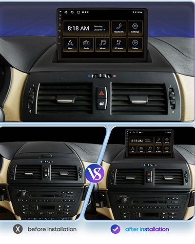 RADIO NAWIGACJA GPS BMW X3 E83 2003-2010 ANDROID Marka inna