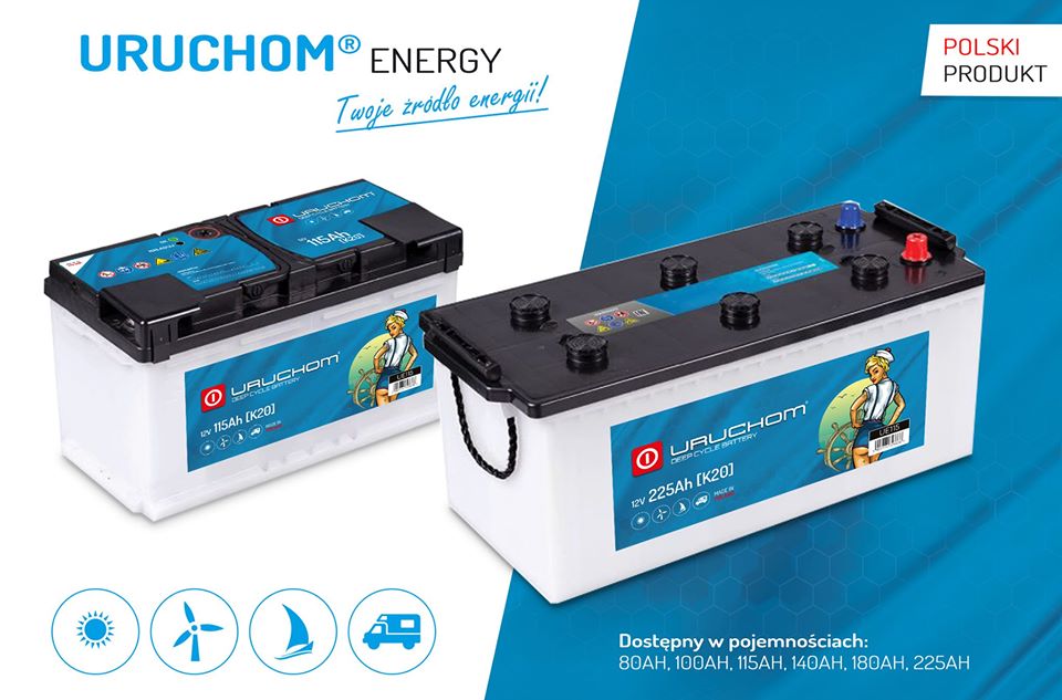 Akumulator do Kampera Łodzi 80Ah Uruchom Energy Rodzaj akumulator