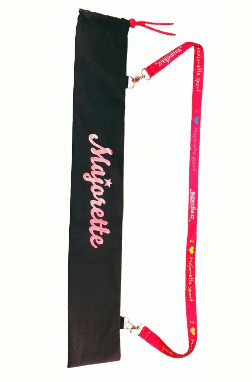 Pokrowiec na pałeczkę - 70cm - Błyszczący nadruk