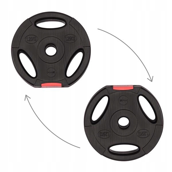 Regulowane Hantle KOMPOZYTOWE zestaw 2x20kg HMS Model Sg40