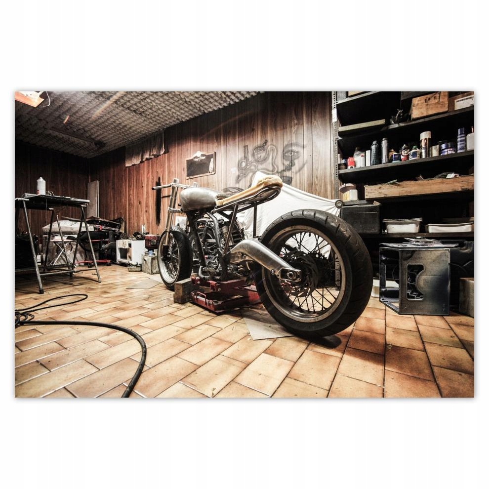 

Plakaty 60x40 Renowacja motocykla