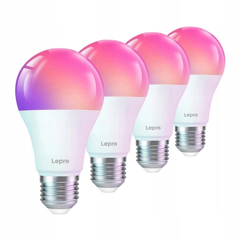 Led žárovka Lepro B1-EU-4 E27 Wi-Fi 4 ks