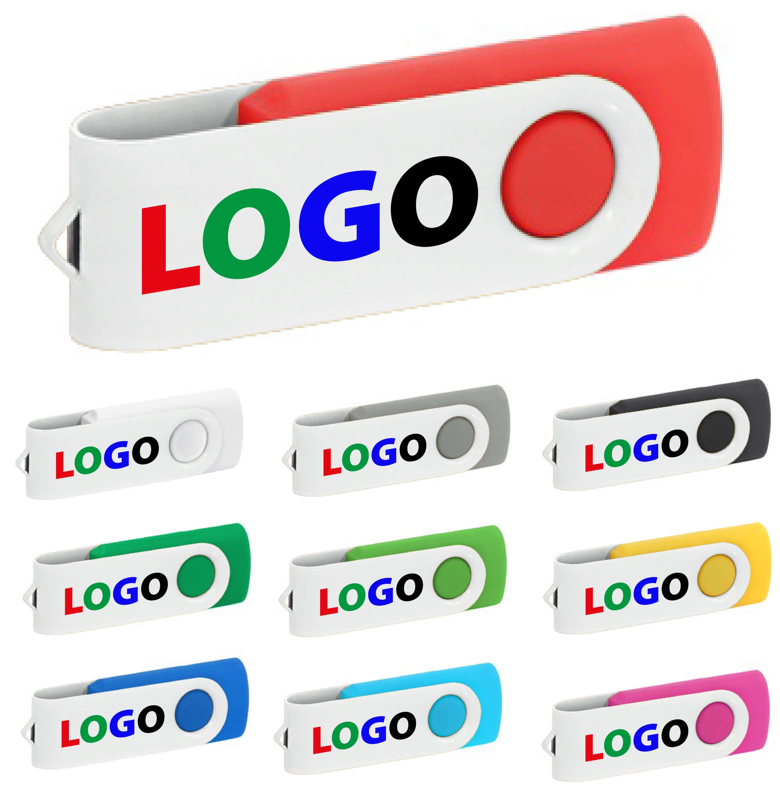 Pendrive twister 32GB usb2.0 s potiskem, logo 10 ks