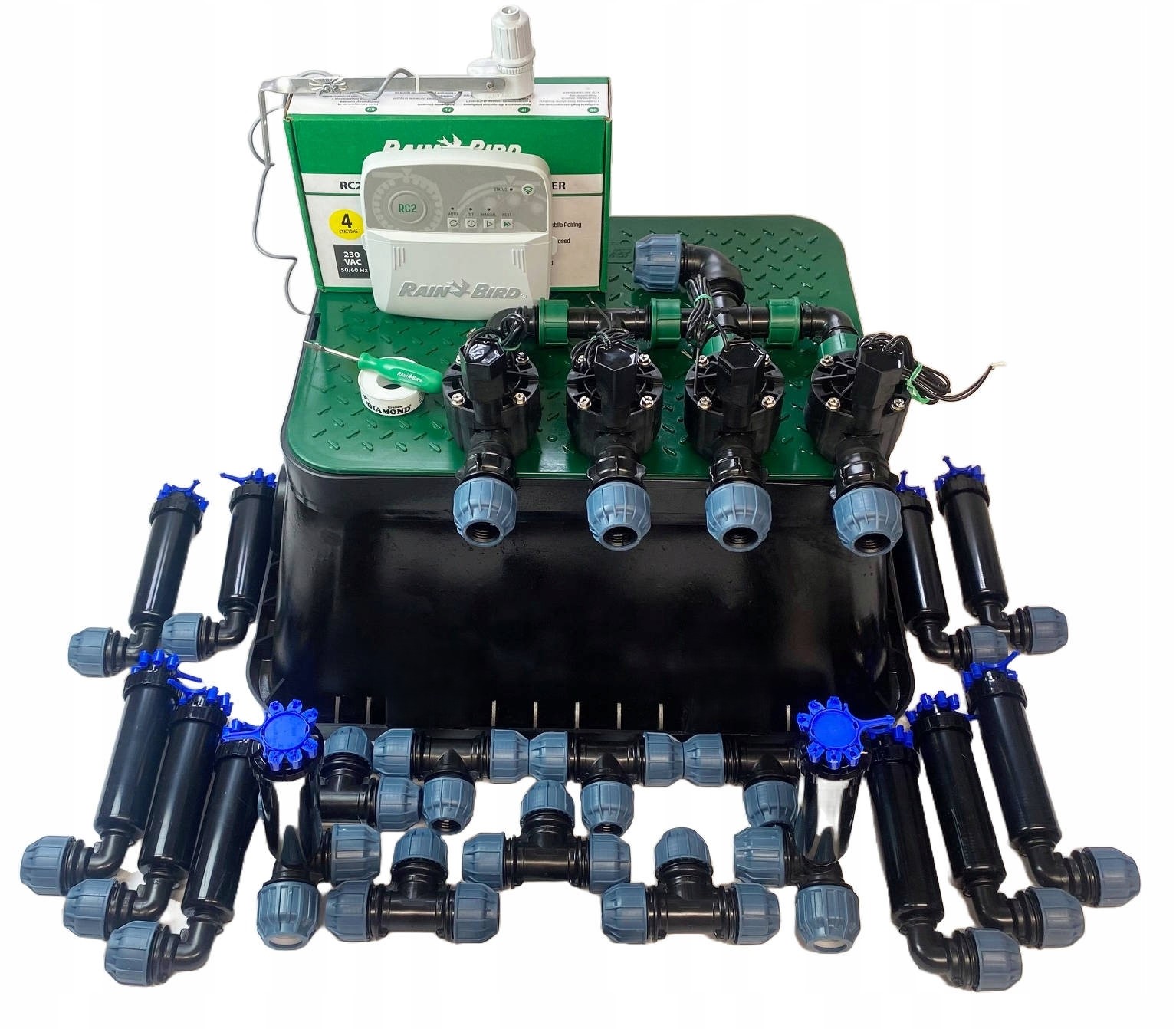 Zestaw Rain Bird z Wifi 4 sekcje 12 zraszaczy