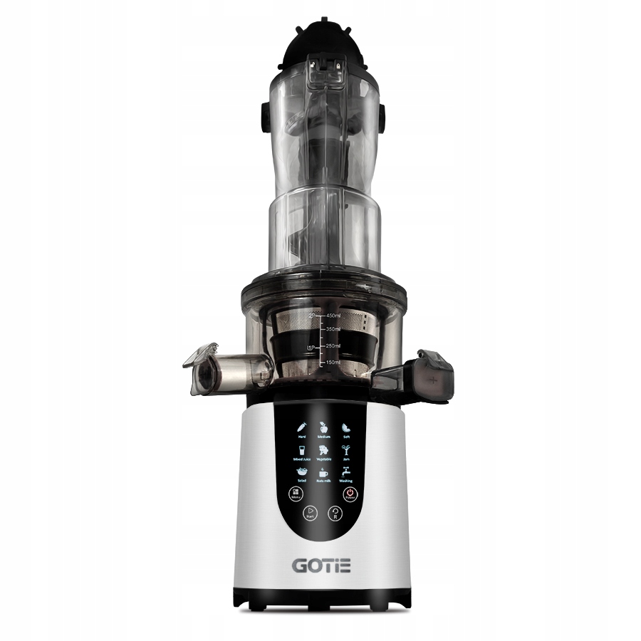Wyciskarka Wolnoobrotowa Gotie Biała GSJ-630 Mocna Niezawodna Silna 3w1