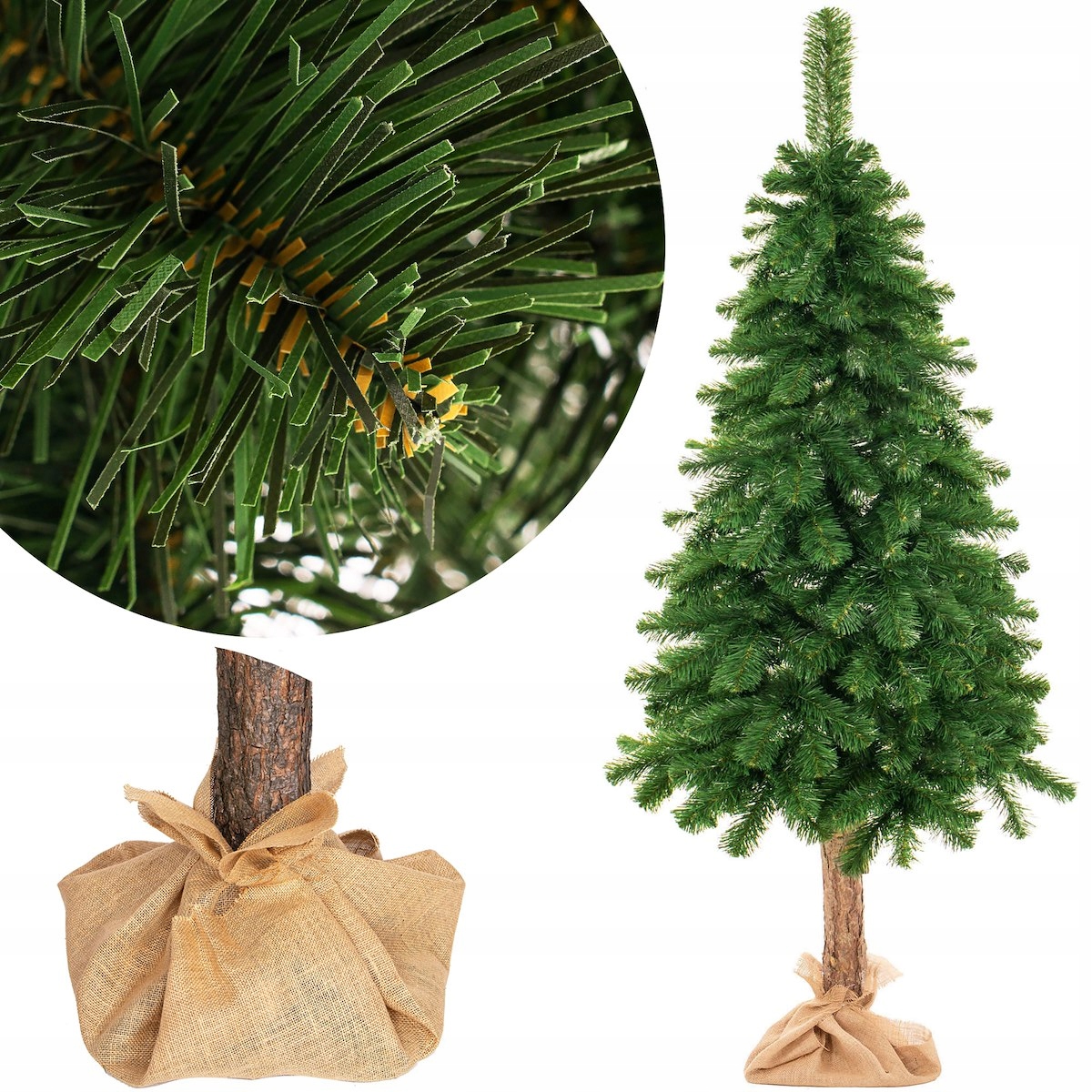 

Choinka Sztuczna Na Pniu 180cm Sosna Gęsta Premium