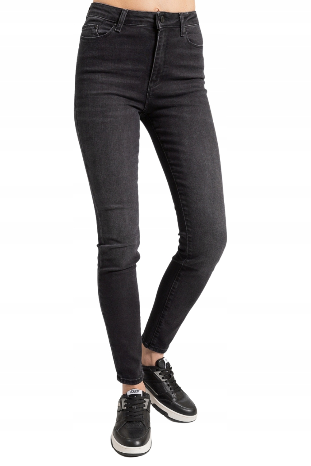 Karl Lagerfeld Černé dámské džíny Skinny Denim 26