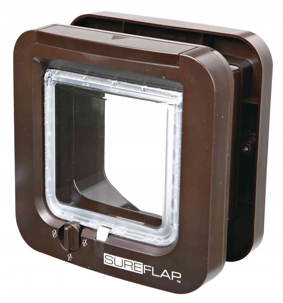 

Trixie Drzwi dla kota SureFlap 4-Way - Brązowy