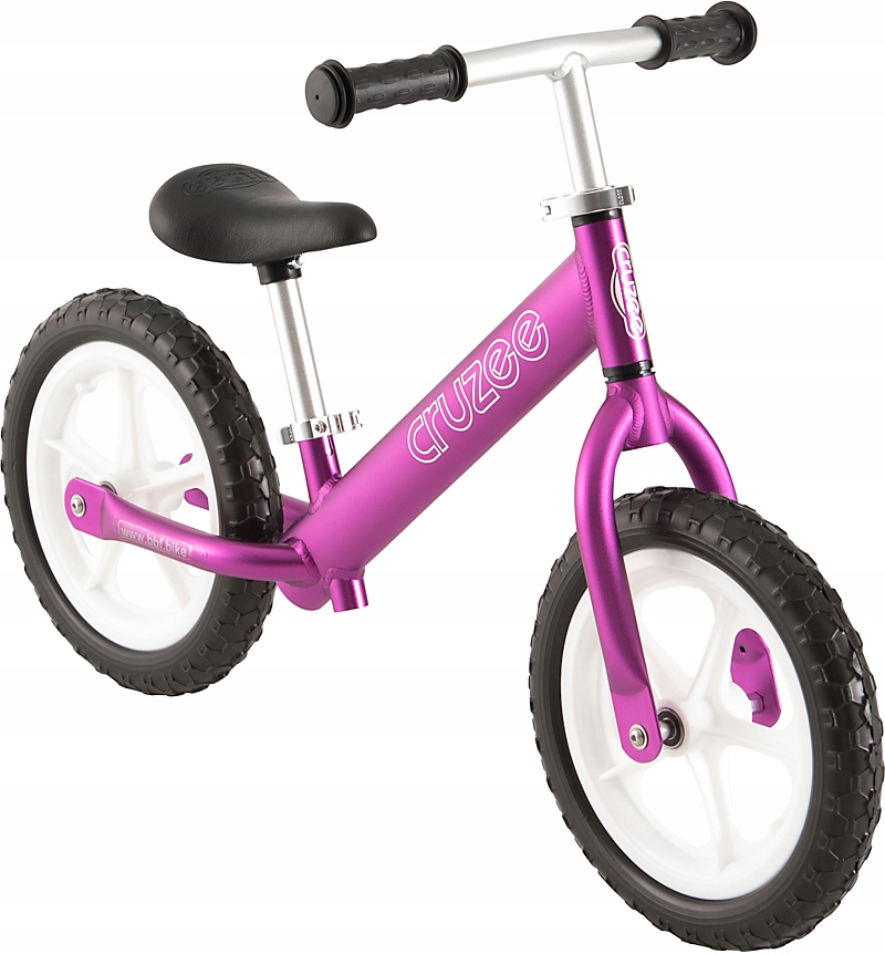 Rowerek biegowy dziecięcy Cruzee 12 Fioletowy