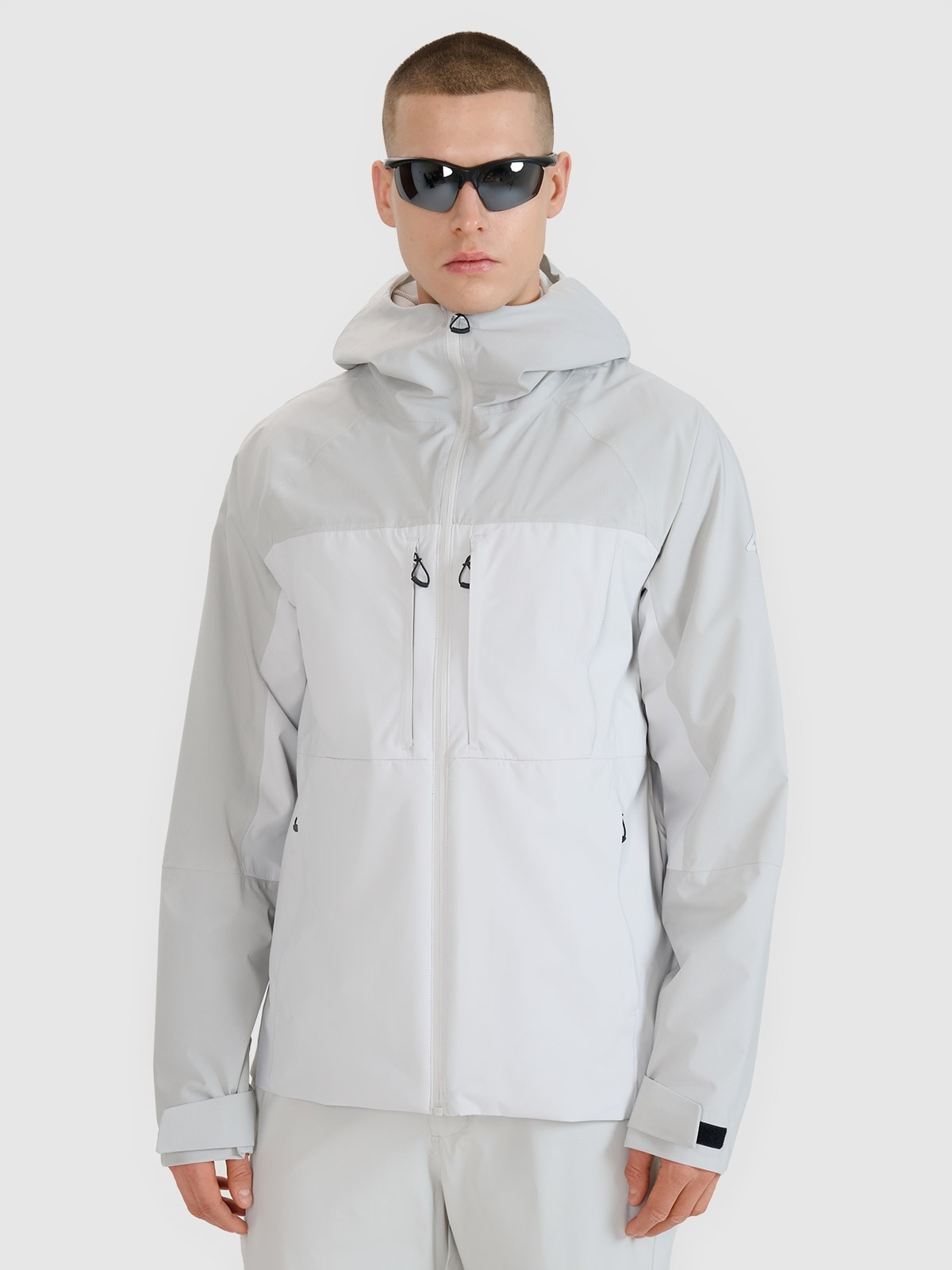 Pánská Technická Bunda 4F Trekkingová S Kapucí TTJAM711 3XL