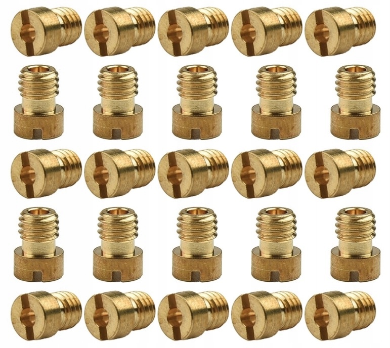 Dysze Dysza Gaźnika M6 6MM Zestaw 55 115 25 sztuk zestaw