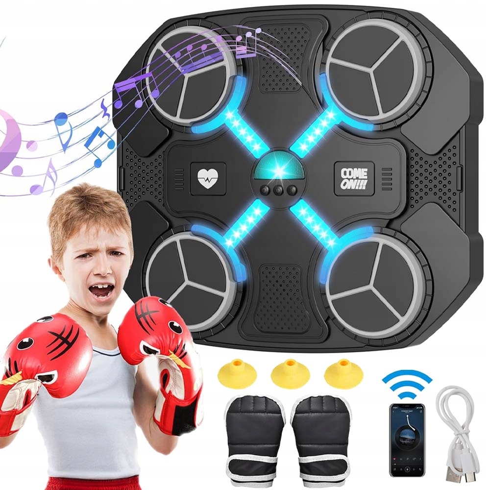 Bokserska Tarcza Music Boxing Machine Bluetooth Ściana Muzyczna Treningowa