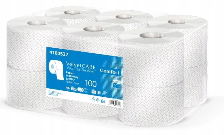 

Velvet Care Comfort Papier toaletowy Jumbo 100 '12