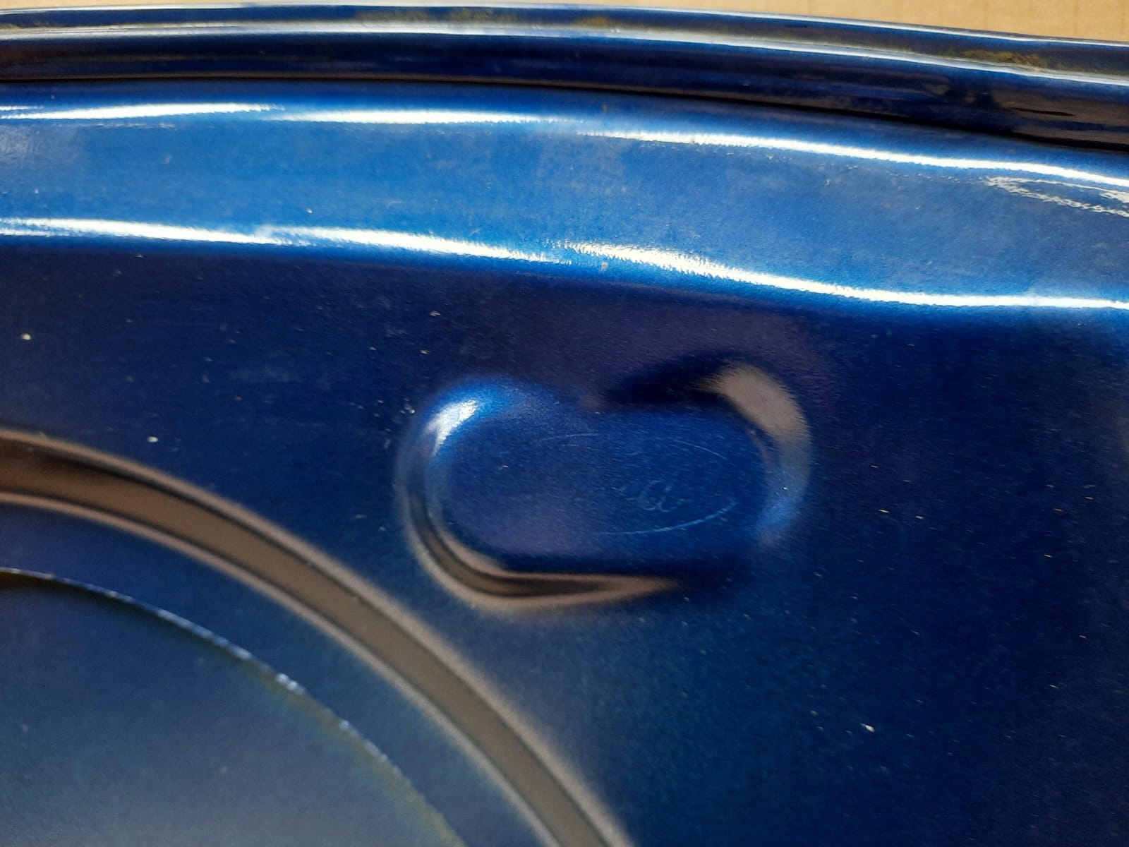 FORD FIESTA MK7 LIFT 2012-2017 cofano Originale DEEP IMPACT BLUE Originale