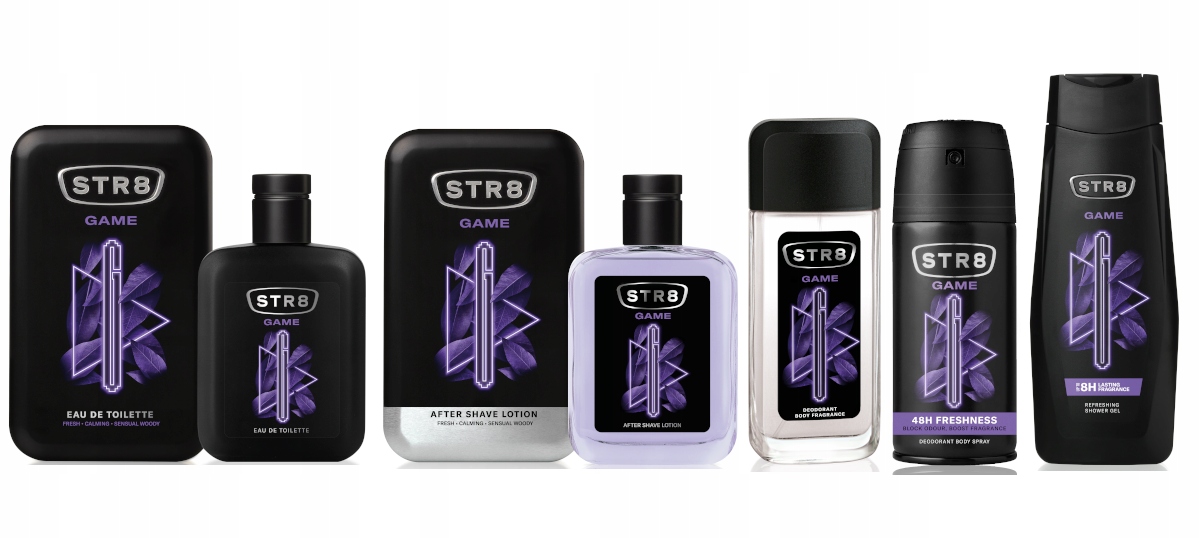 Game Zestaw XXL EDT+ASL+ DNS+SPRAY+ŻEL