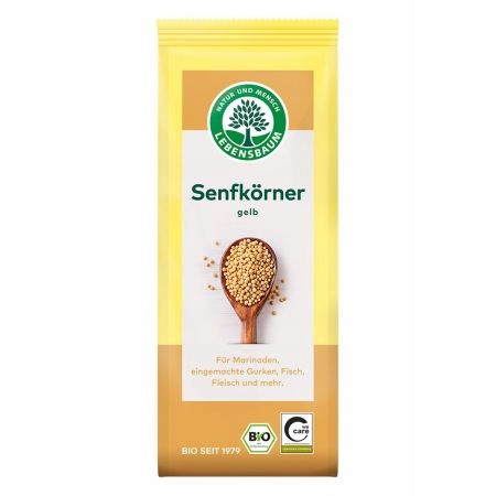 5 x Hořčice Žlutá Bio 80 g Lebensbaum