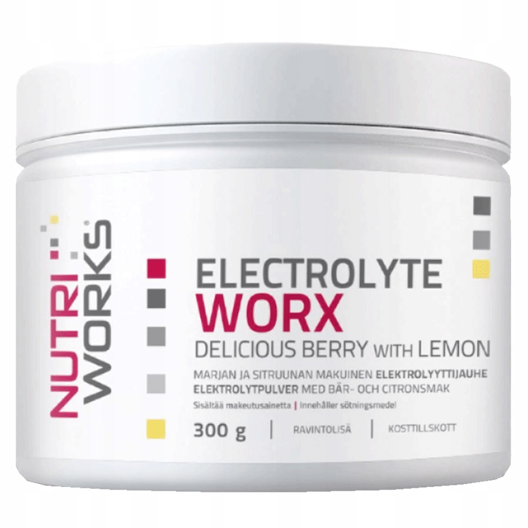 Electrolyte Worx New Lesní plody, Citron 300g